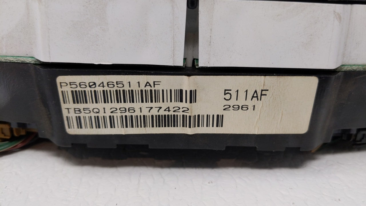 2011-2014 Dodge Avenger Instrument Cluster Speedometer Gauges P/N:P56046511AH,P56046511AF,P56046513AF P56046511AH Fits OEM U