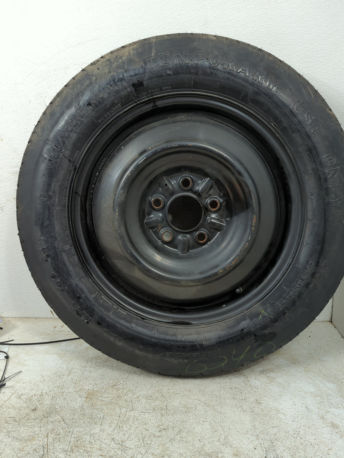 2008-2014 Dodge Avenger Spare Donut Tire Wheel Rim Oem 1376019 - Oemusedautoparts1.com