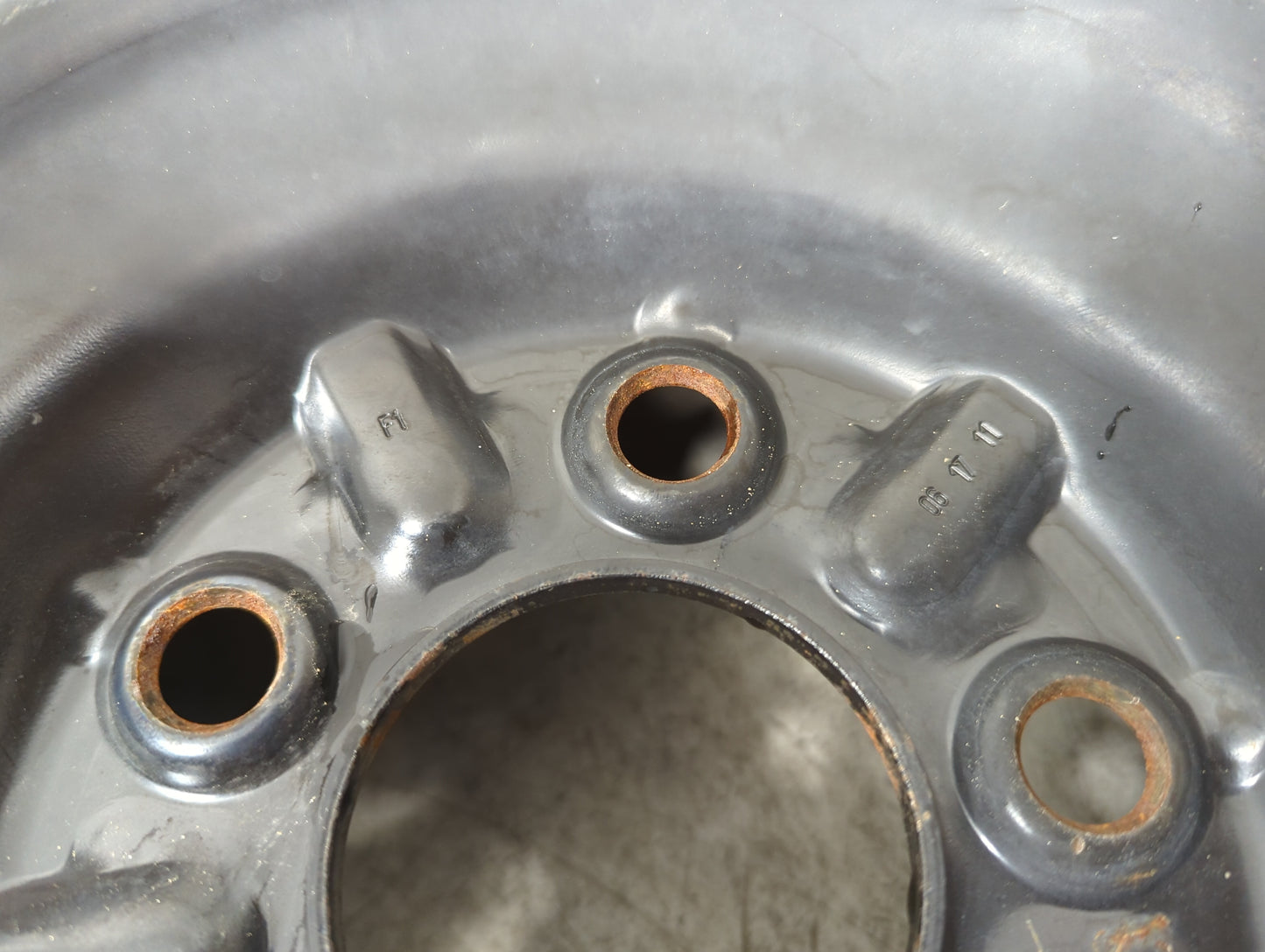 2008-2014 Dodge Avenger Spare Donut Tire Wheel Rim Oem 1376019 - Oemusedautoparts1.com