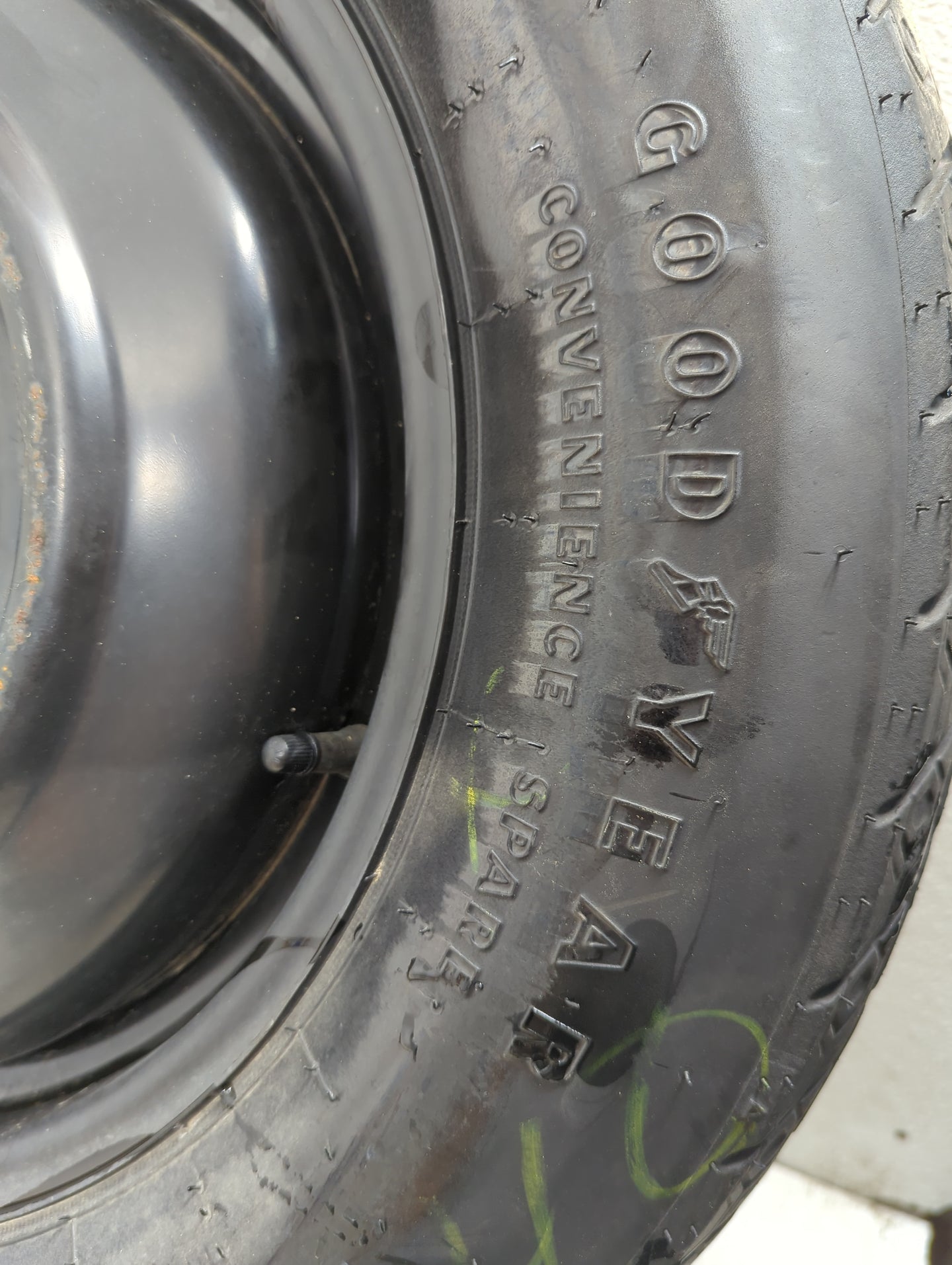2008-2014 Dodge Avenger Spare Donut Tire Wheel Rim Oem 1376019 - Oemusedautoparts1.com