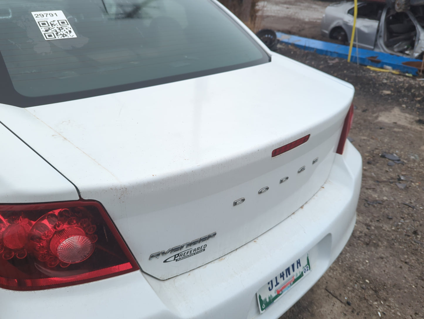 2008-2014 Dodge Avenger Trunk/decklid/hatch/tailgate Oem 1376067 - Oemusedautoparts1.com