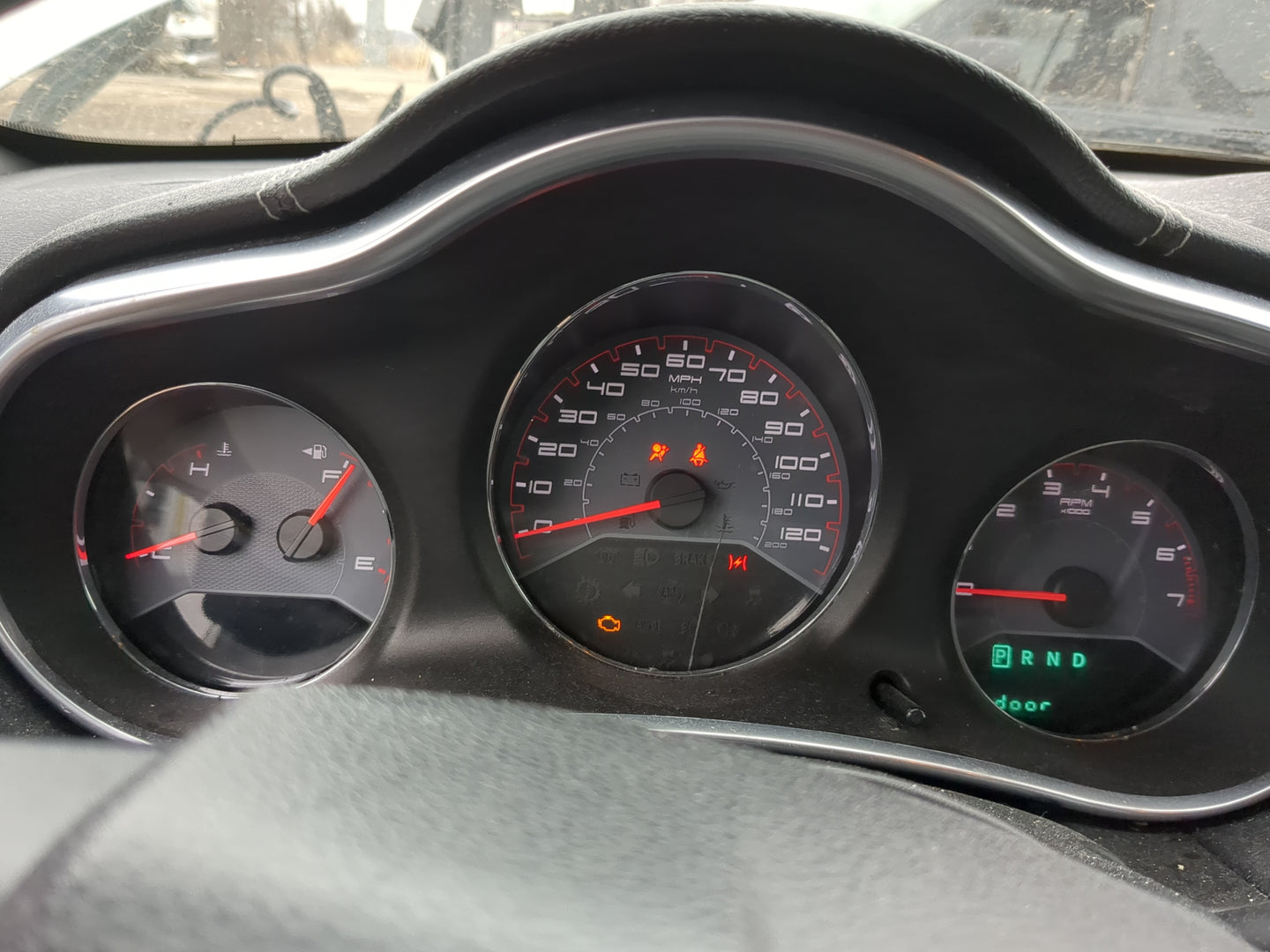 2011-2014 Dodge Avenger Instrument Cluster Speedometer Gauges Fits Fits 2011 2012 2013 2014 OEM Used Auto Parts - Oemusedaut