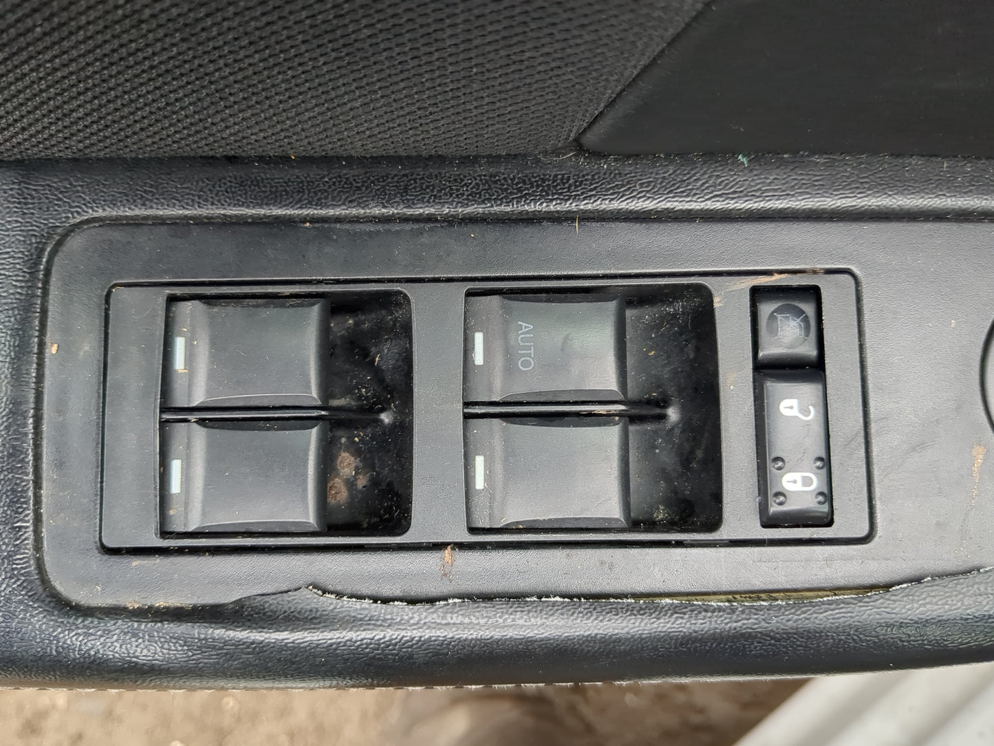 2008-2014 Dodge Avenger Master Power Window Switch Replacement Driver Side Left Fits OEM Used Auto Parts - Oemusedautoparts1