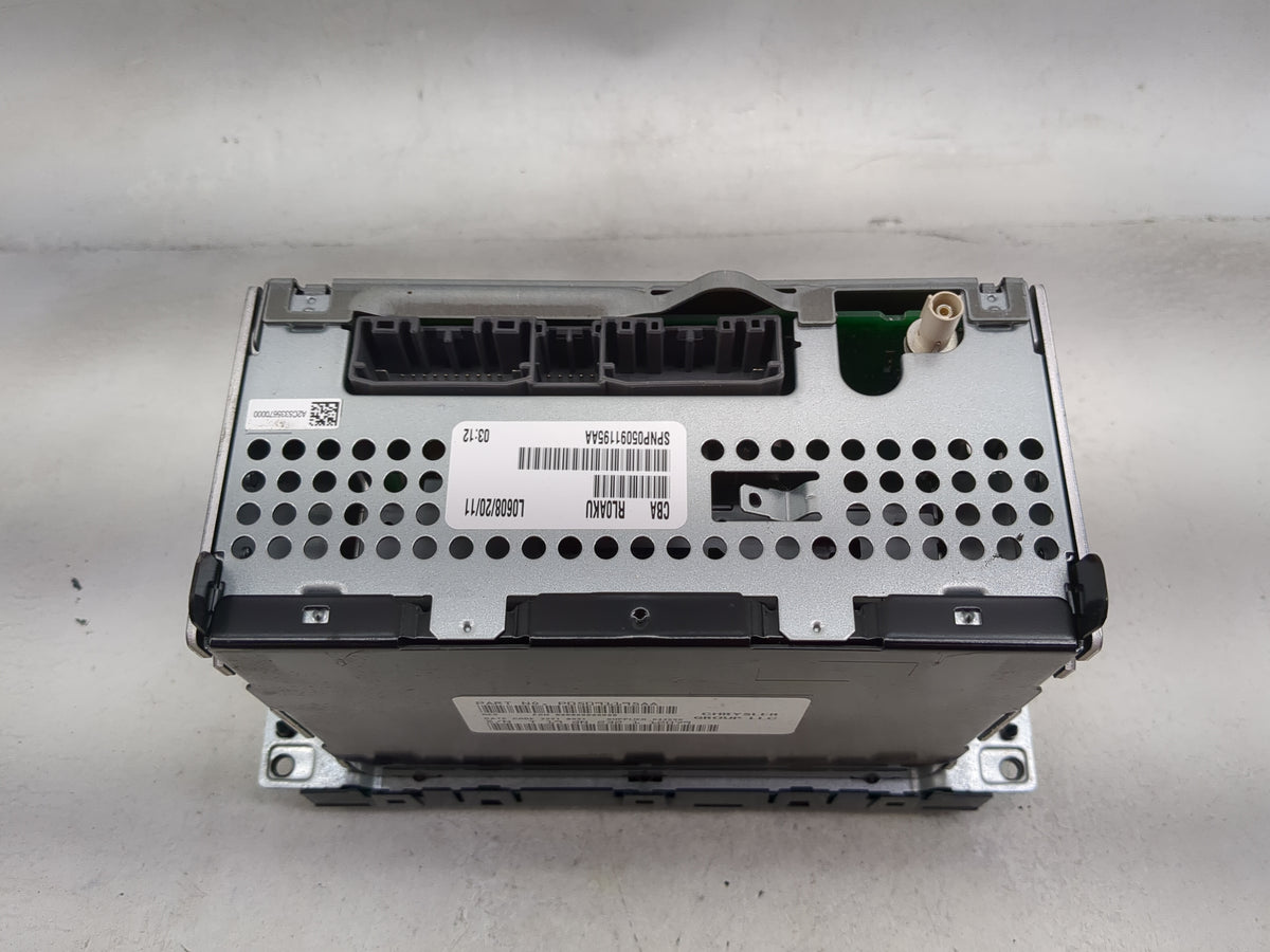 2011-2012 Dodge Avenger Radio AM FM Cd Player Receiver Replacement P/N:P05091195AA Fits Fits 2011 2012 OEM Used Auto Parts -