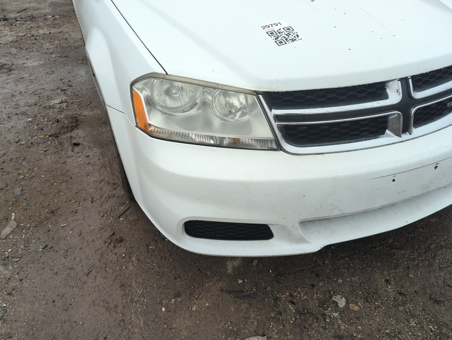 2011-2014 Dodge Avenger Front Bumper - Oem 1376192 - Oemusedautoparts1.com