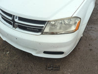 2011-2014 Dodge Avenger Front Bumper - Oem 1376192 - Oemusedautoparts1.com