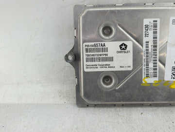 2012 Dodge Avenger PCM Engine Control Computer ECU ECM PCU OEM P/N:P05150657AA Fits OEM Used Auto Parts