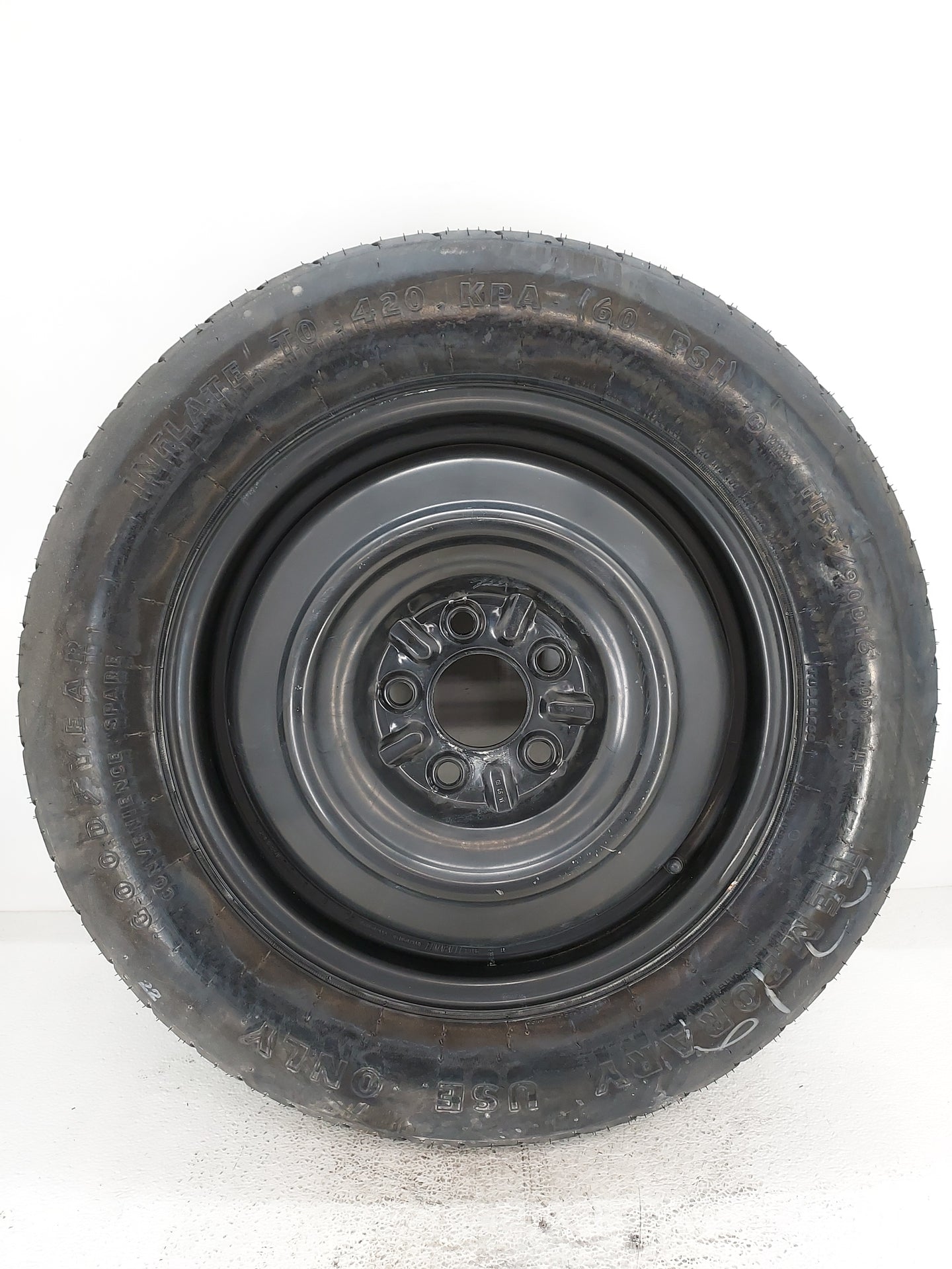 2008-2014 Dodge Avenger Spare Donut Tire Wheel Rim Oem 1420780 - Oemusedautoparts1.com