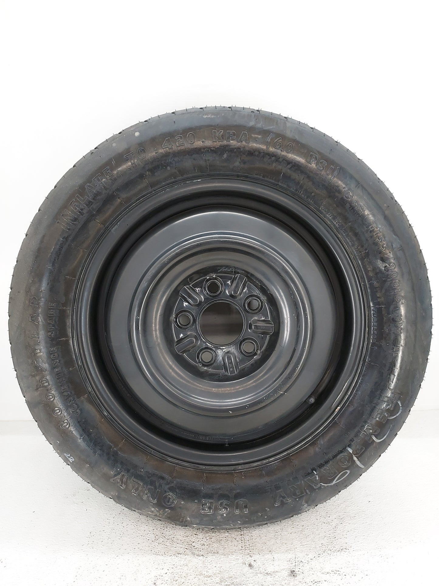 2008-2014 Dodge Avenger Spare Donut Tire Wheel Rim Oem 1420780 - Oemusedautoparts1.com