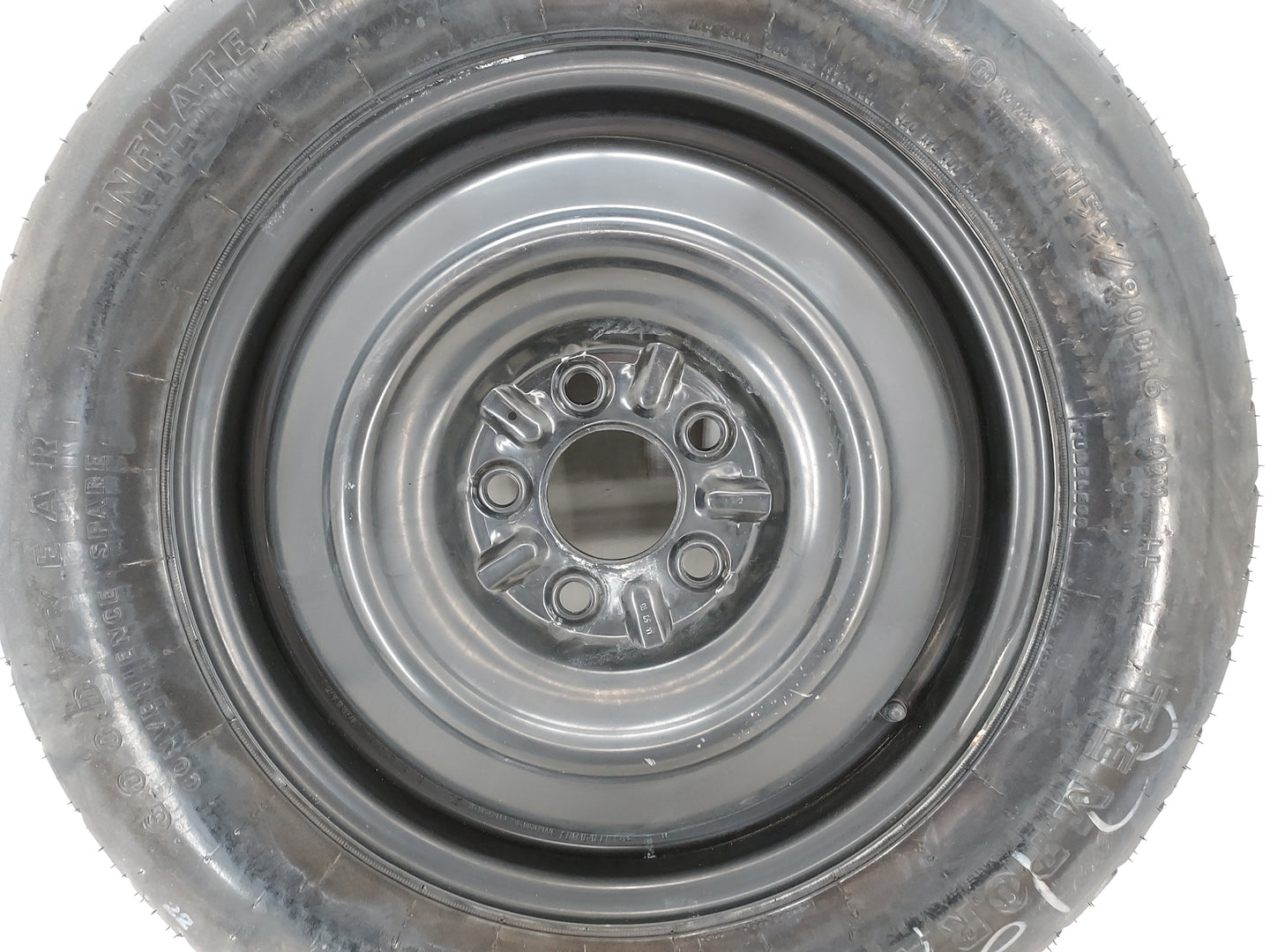 2008-2014 Dodge Avenger Spare Donut Tire Wheel Rim Oem 1420780 - Oemusedautoparts1.com