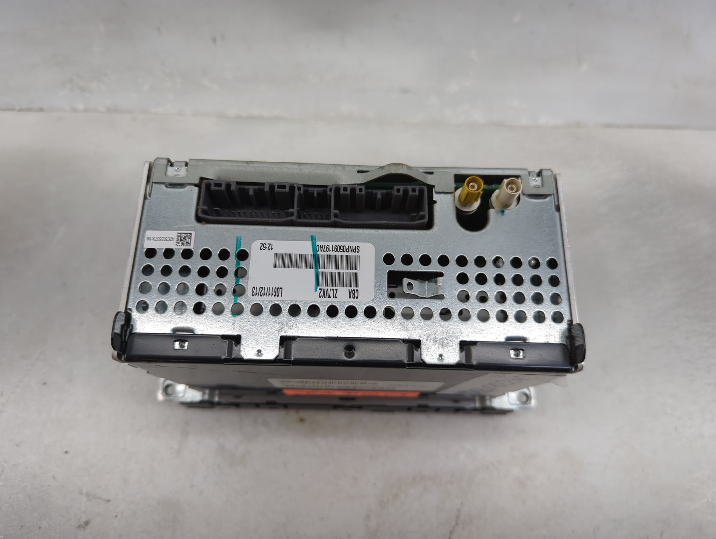 2011-2014 Dodge Avenger Radio AM FM Cd Player Receiver Replacement P/N:P05091197AC Fits Fits 2011 2012 2013 2014 OEM Used Au