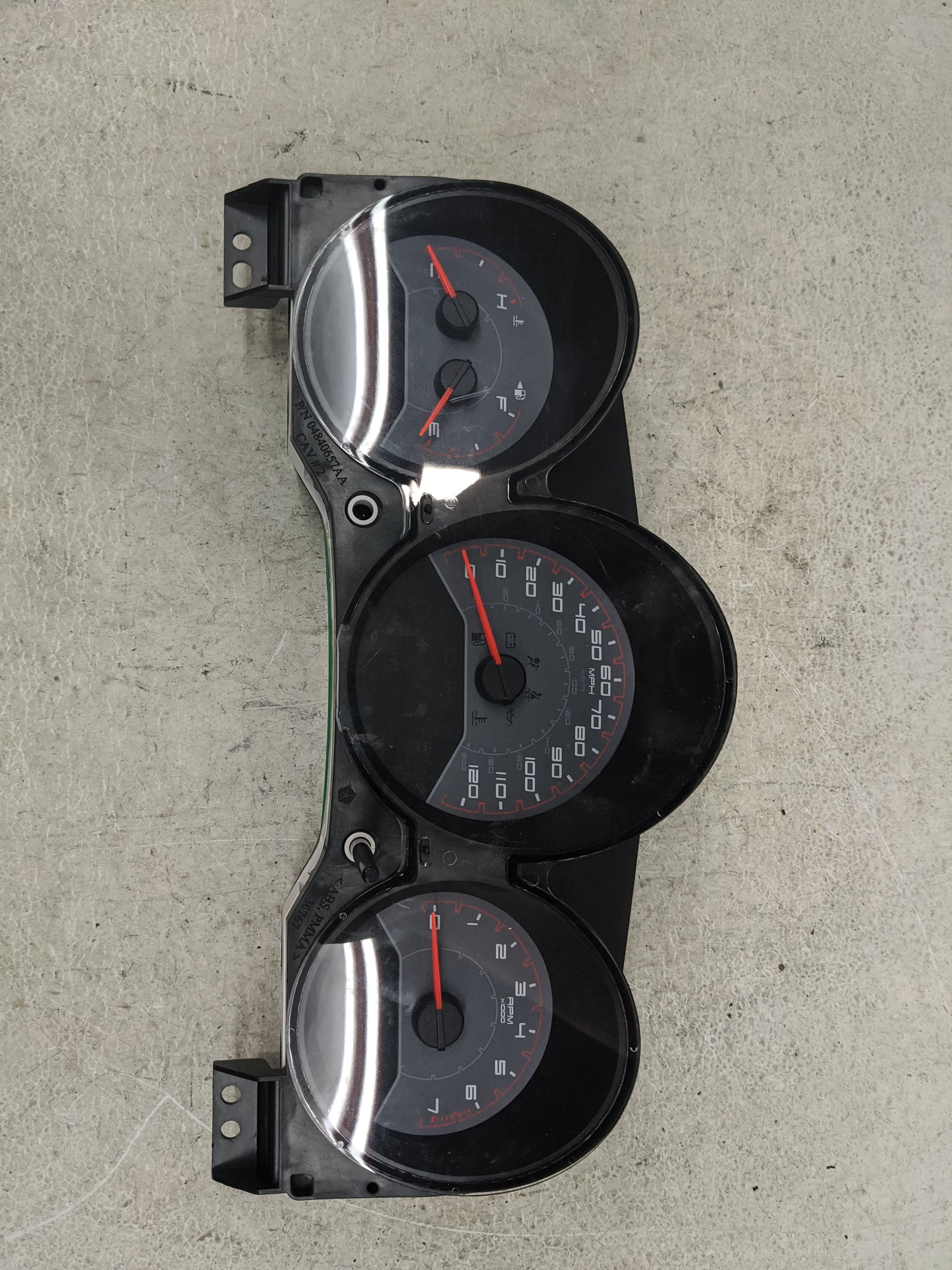2011-2014 Dodge Avenger Instrument Cluster Speedometer Gauges P/N:56046511AH P68080974AA Miles: Fits Fits 2011 2012 2013 201