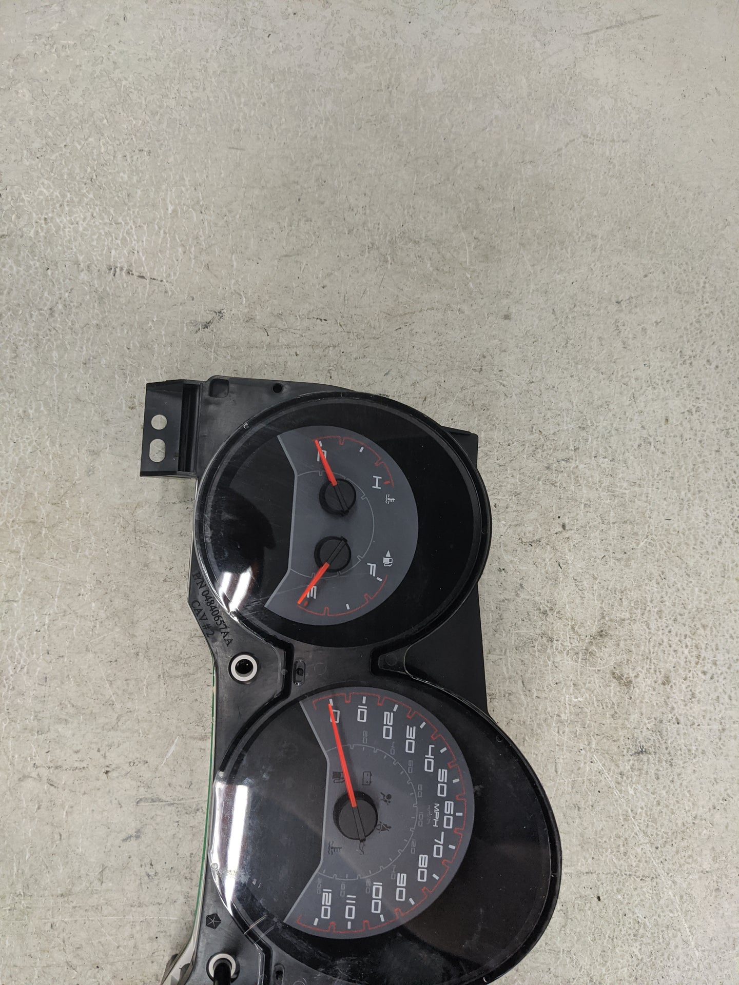 2011-2014 Dodge Avenger Instrument Cluster Speedometer Gauges P/N:56046511AH P68080974AA Miles: Fits Fits 2011 2012 2013 201