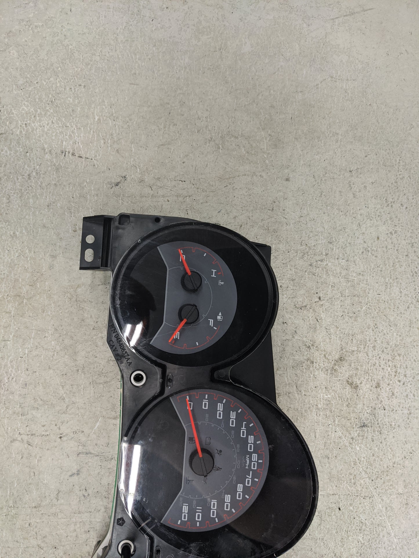 2011-2014 Dodge Avenger Instrument Cluster Speedometer Gauges P/N:56046511AH P68080974AA Miles: Fits Fits 2011 2012 2013 201