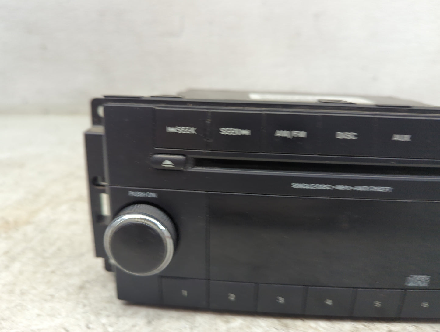 2011-2012 Dodge Avenger Radio AM FM Cd Player Receiver Replacement P/N:P05091195AB 05091195AB Fits Fits 2011 2012 OEM Used A