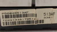 2011-2014 Dodge Avenger Instrument Cluster Speedometer Gauges P/N:P56046513AF P56046511AH Fits Fits 2011 2012 2013 2014 OEM 
