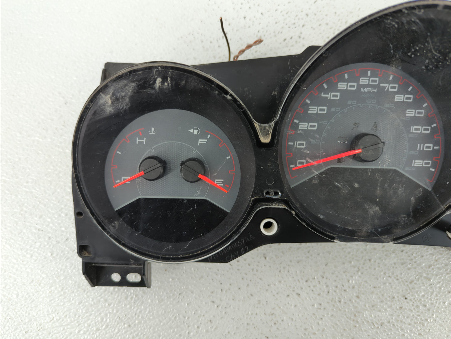 2012 Dodge Avenger Instrument Cluster Speedometer Gauges Fits OEM Used Auto Parts - Oemusedautoparts1.com