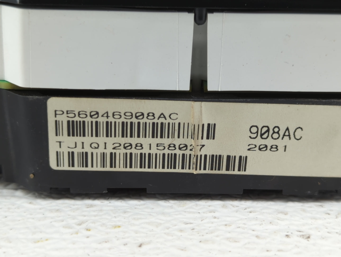 2011-2014 Dodge Avenger Instrument Cluster Speedometer Gauges P/N:P56046908AC P56046513AC Fits Fits 2011 2012 2013 2014 OEM 