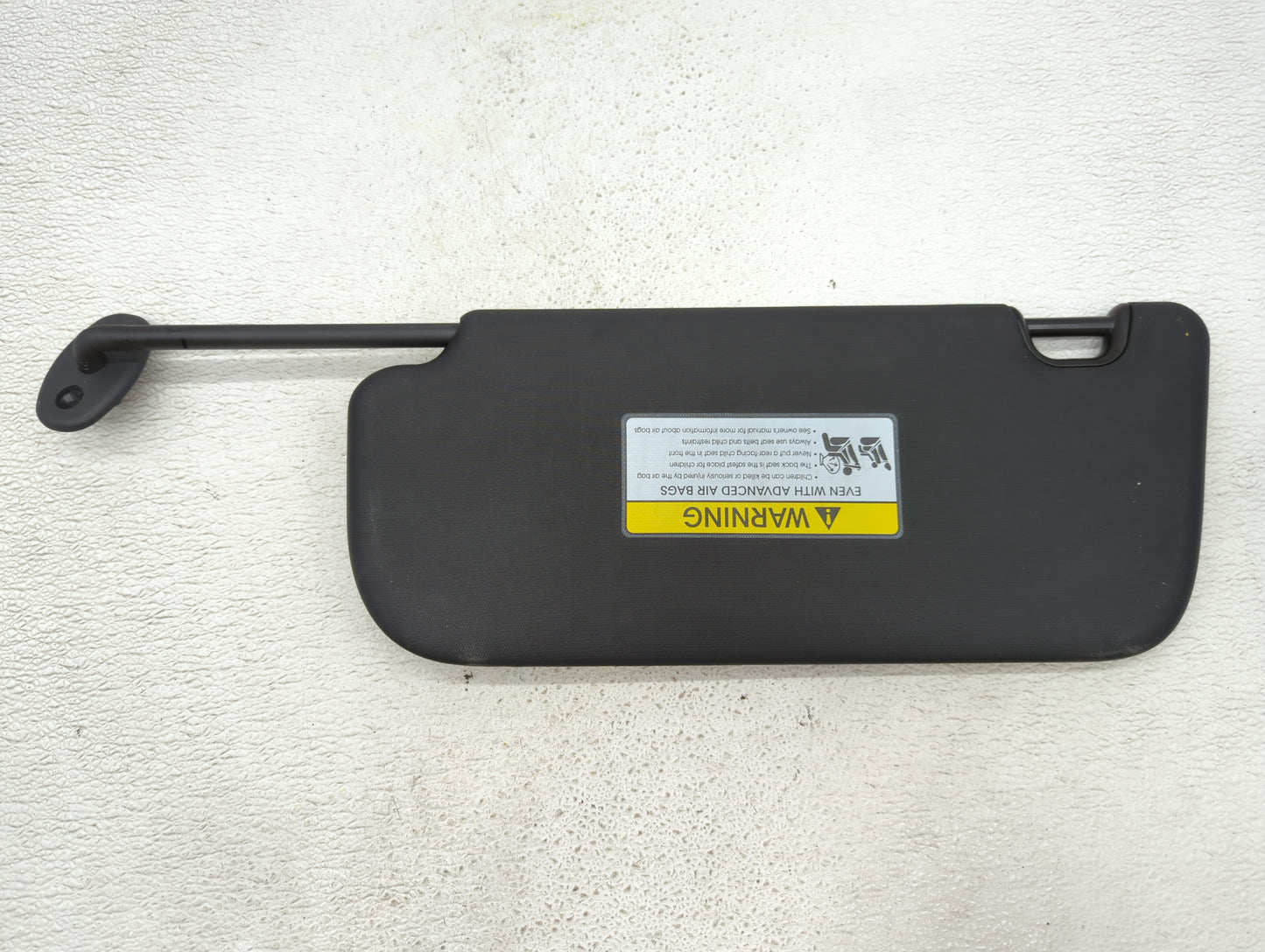 2011-2014 Dodge Avenger Sun Visor Shade Replacement Passenger Right Mirror Fits Fits 2011 2012 2013 2014 OEM Used Auto Parts