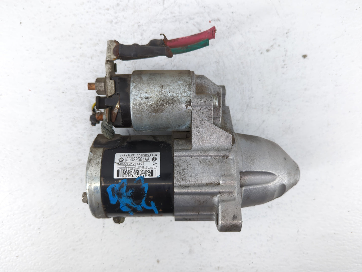 2012 Dodge Avenger Car Starter Motor Solenoid OEM P/N:56029584AA Fits OEM Used Auto Parts - Oemusedautoparts1.com