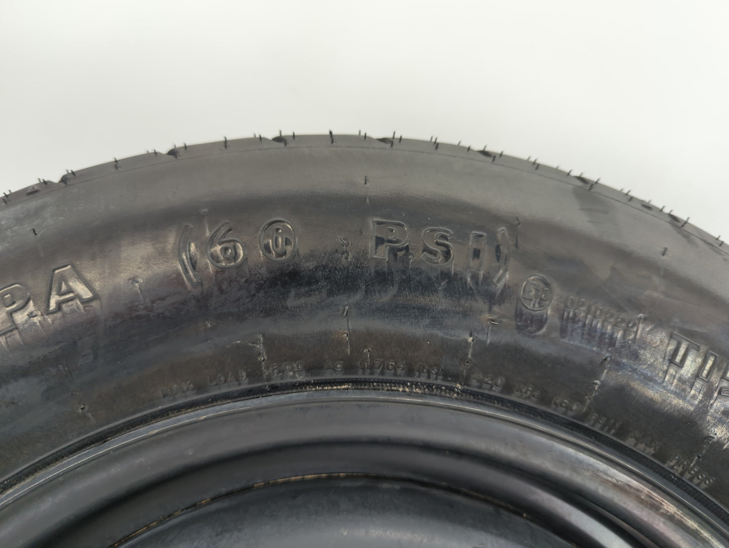 2008-2014 Dodge Avenger Spare Donut Tire Wheel Rim Oem - Oemusedautoparts1.com