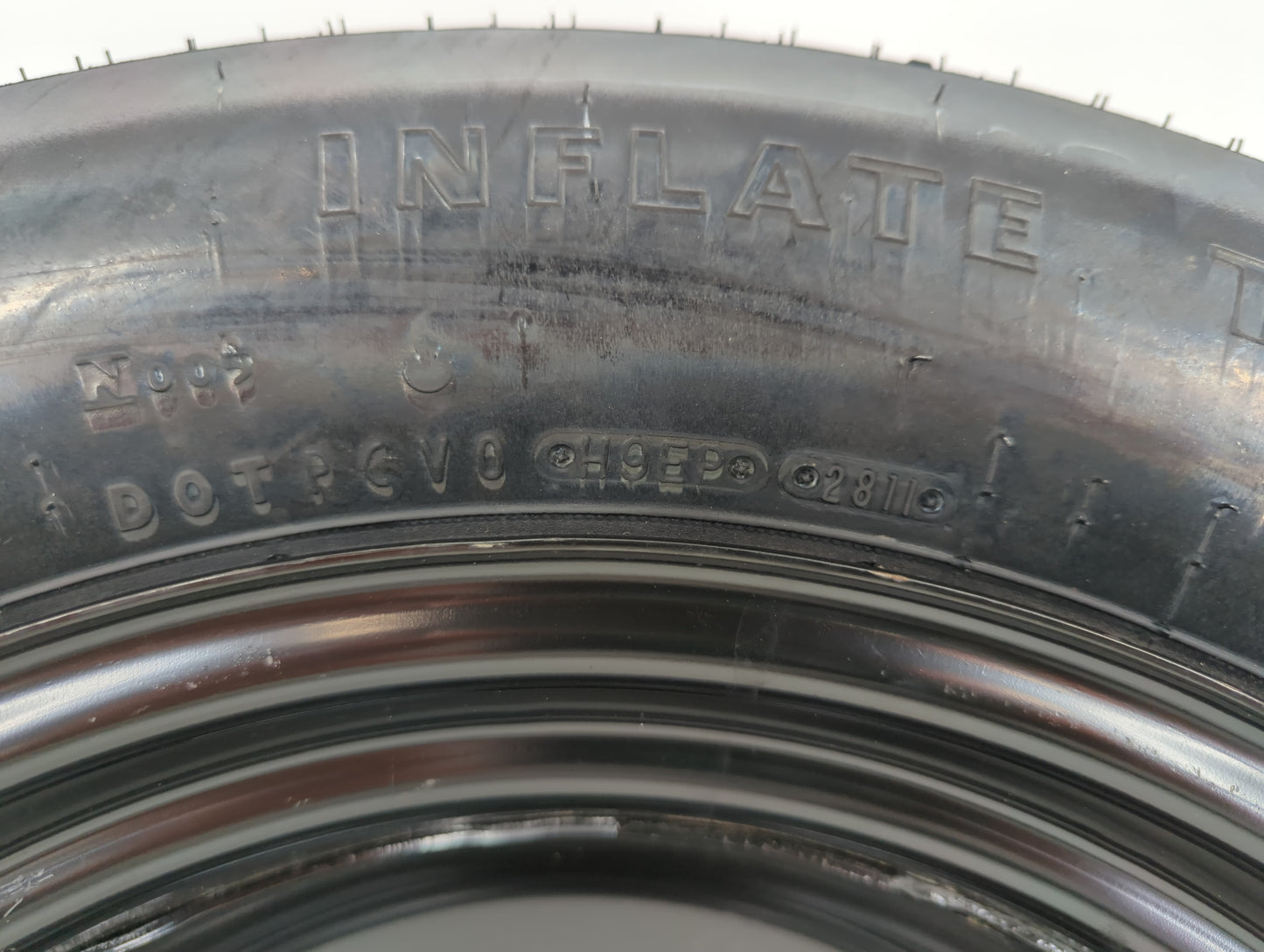 2008-2014 Dodge Avenger Spare Donut Tire Wheel Rim Oem - Oemusedautoparts1.com