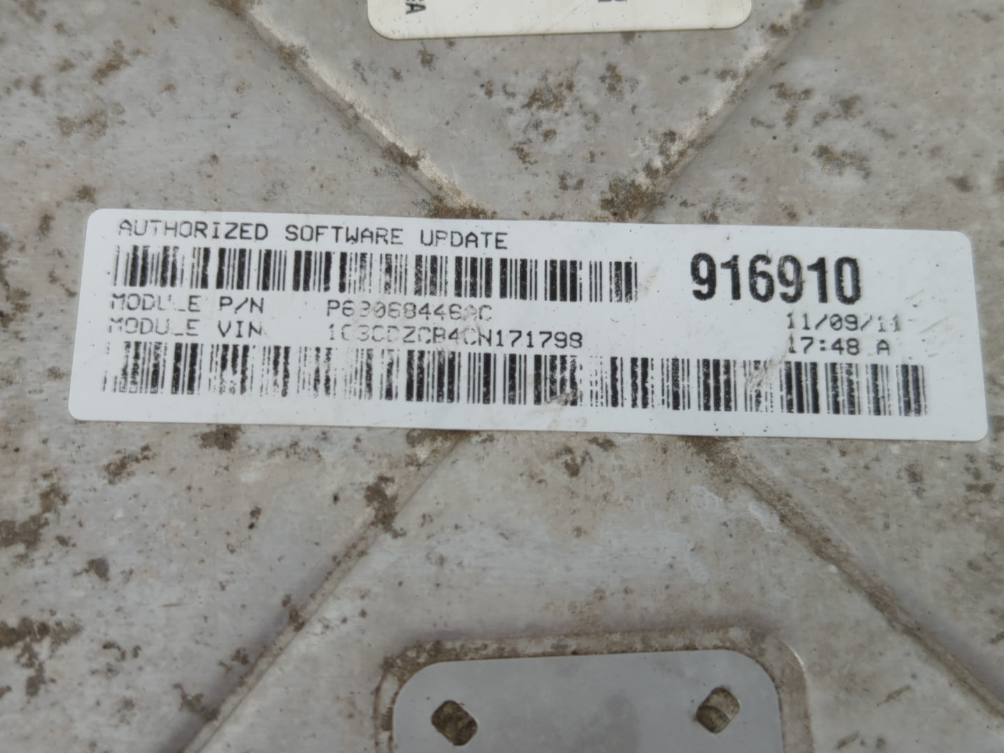 2012 Dodge Avenger PCM Engine Control Computer ECU ECM PCU OEM Fits OEM Used Auto Parts - Oemusedautoparts1.com
