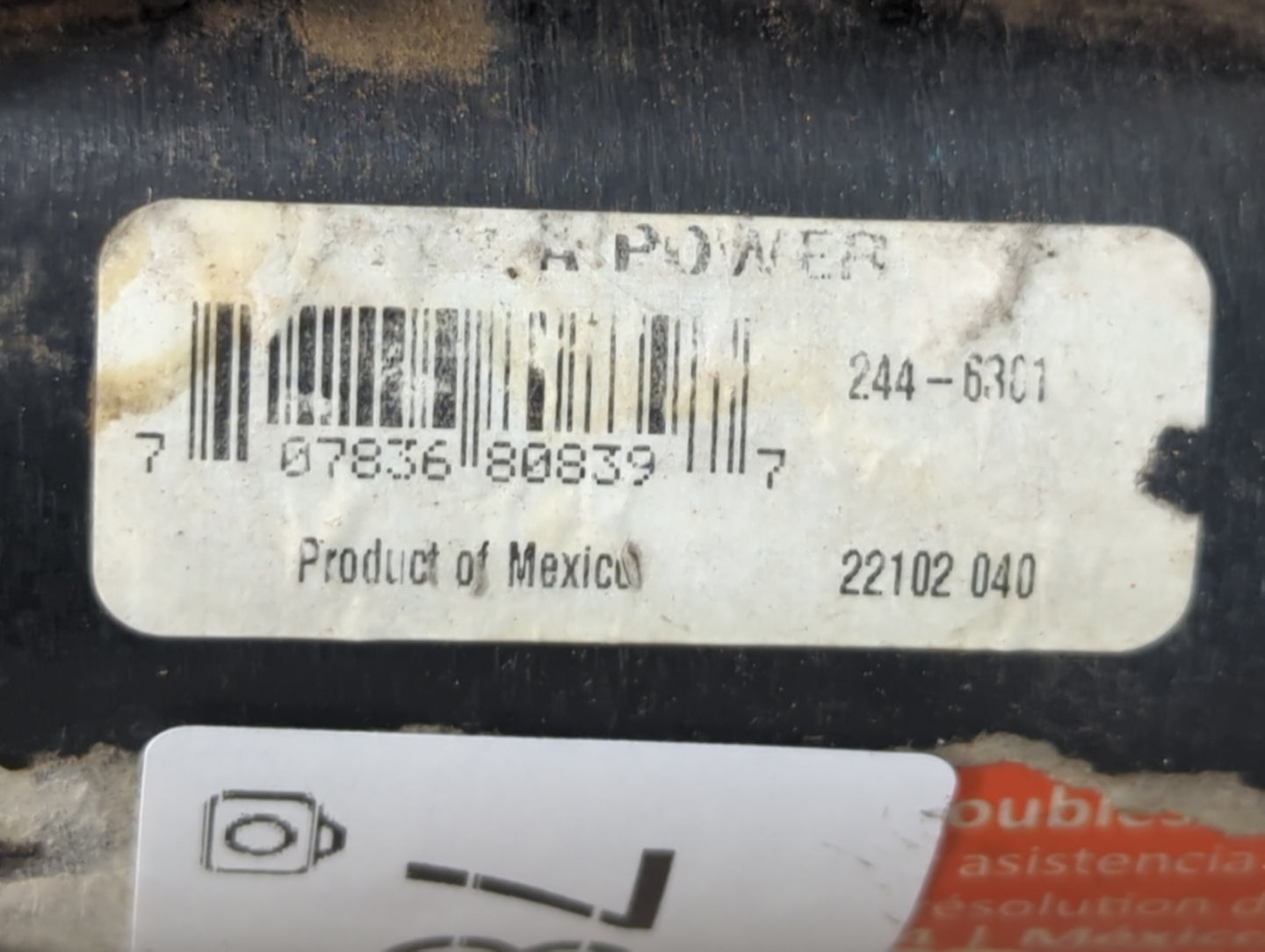 2011-2014 Dodge Avenger Car Starter Motor Solenoid OEM P/N:22102 040 244-6301 Fits Fits 2011 2012 2013 2014 OEM Used Auto Pa