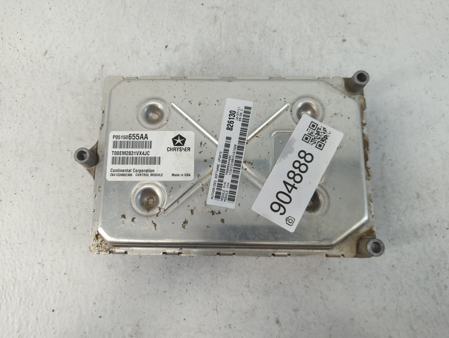 2012 Dodge Avenger PCM Engine Control Computer ECU ECM PCU OEM P/N:P68068446AC Fits OEM Used Auto Parts - Oemusedautoparts1.