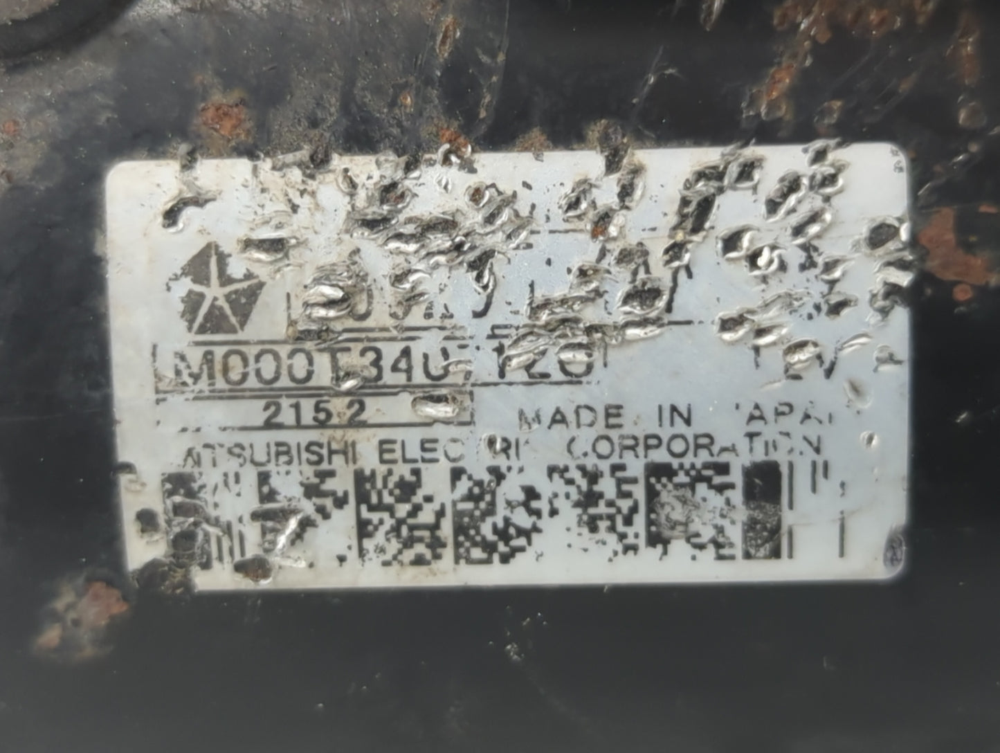 2011-2014 Dodge Avenger Car Starter Motor Solenoid OEM P/N:M000T34071ZC Fits Fits 2011 2012 2013 2014 OEM Used Auto Parts - 
