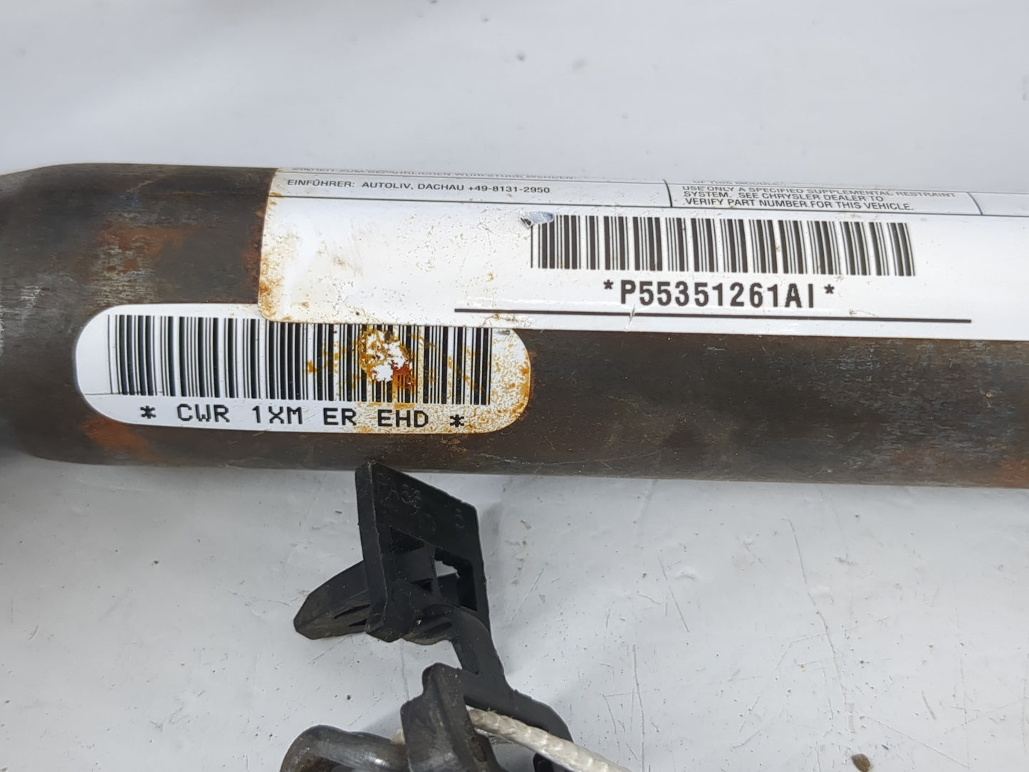 2011-2014 Dodge Avenger Driver Curtain Air Bag Oem - Oemusedautoparts1.com