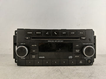 2011-2012 Dodge Caliber Radio AM FM Cd Player Receiver Replacement P/N:P05091197AA Fits Fits 2011 2012 OEM Used Auto Parts -