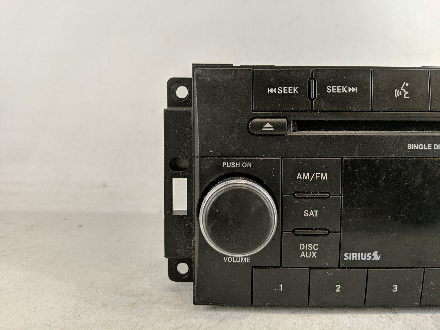 2011-2012 Dodge Caliber Radio AM FM Cd Player Receiver Replacement P/N:P05091197AA Fits Fits 2011 2012 OEM Used Auto Parts -