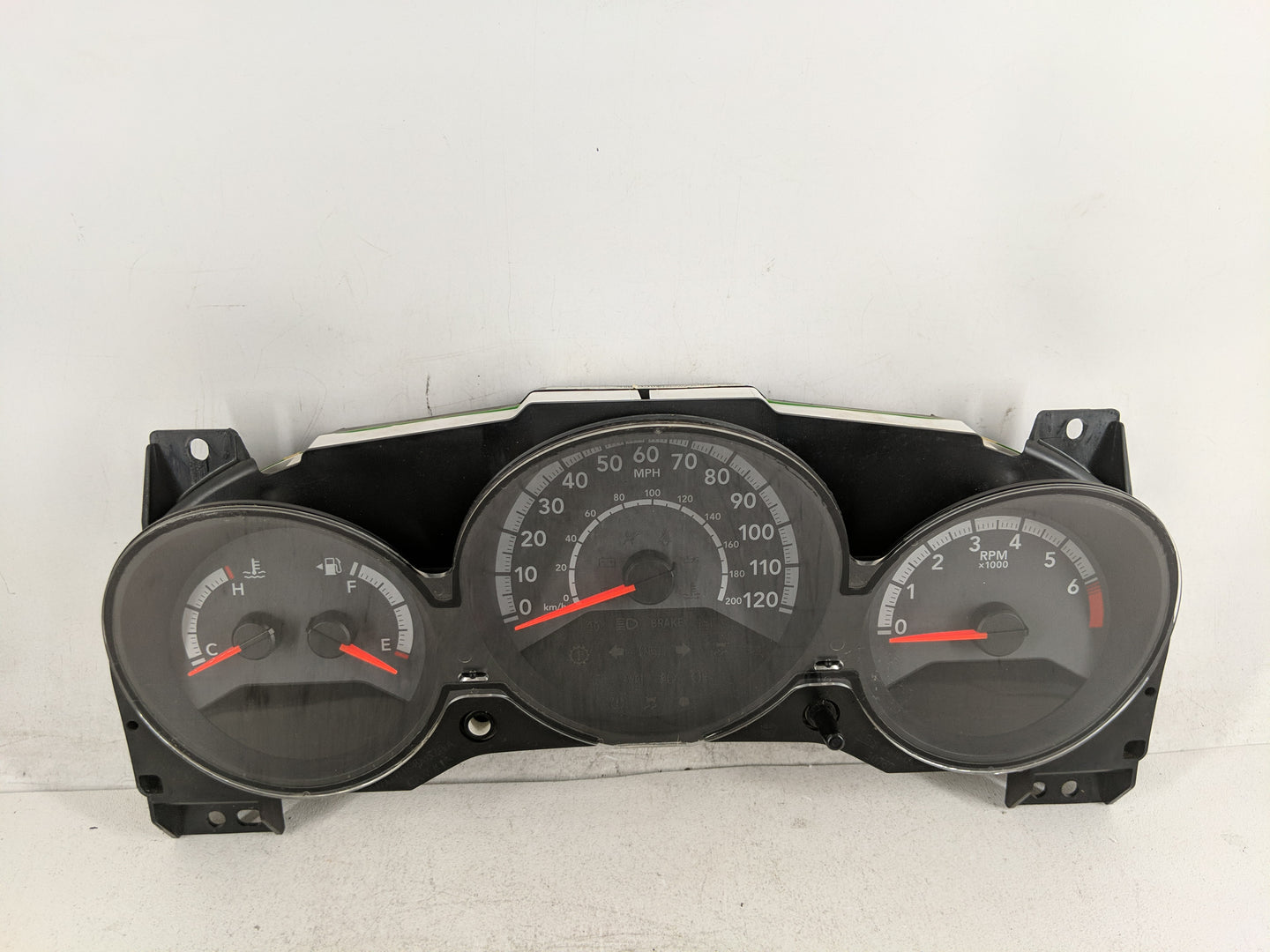 2011-2012 Dodge Caliber Instrument Cluster Speedometer Gauges P/N:P68087323AD Fits Fits 2011 2012 OEM Used Auto Parts - Oemu