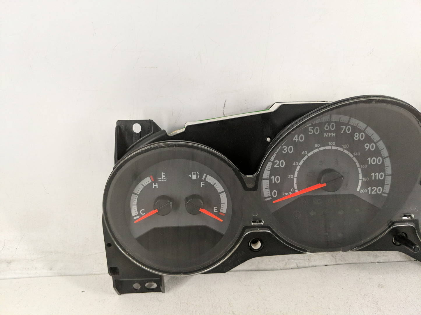2011-2012 Dodge Caliber Instrument Cluster Speedometer Gauges P/N:P68087323AD Fits Fits 2011 2012 OEM Used Auto Parts - Oemu