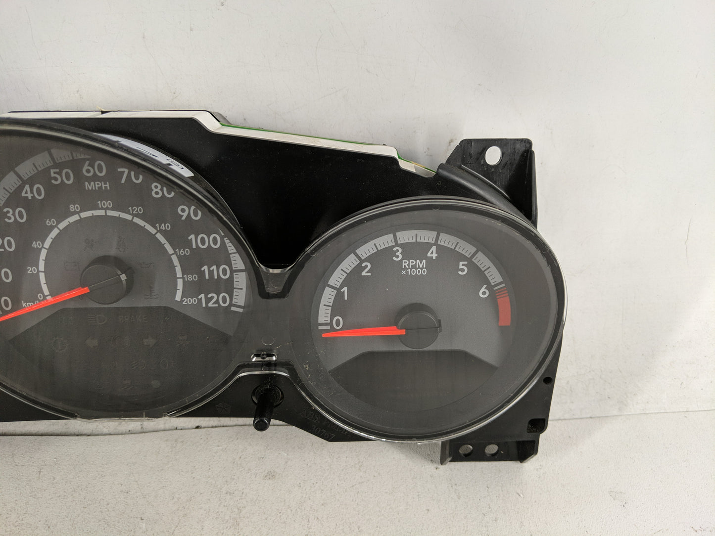 2011-2012 Dodge Caliber Instrument Cluster Speedometer Gauges P/N:P68087323AD Fits Fits 2011 2012 OEM Used Auto Parts - Oemu