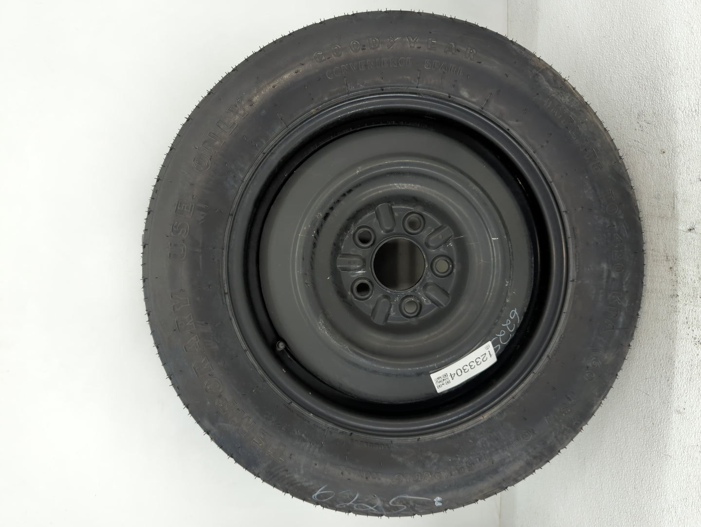 2007-2012 Dodge Caliber Spare Donut Tire Wheel Rim Oem - Oemusedautoparts1.com