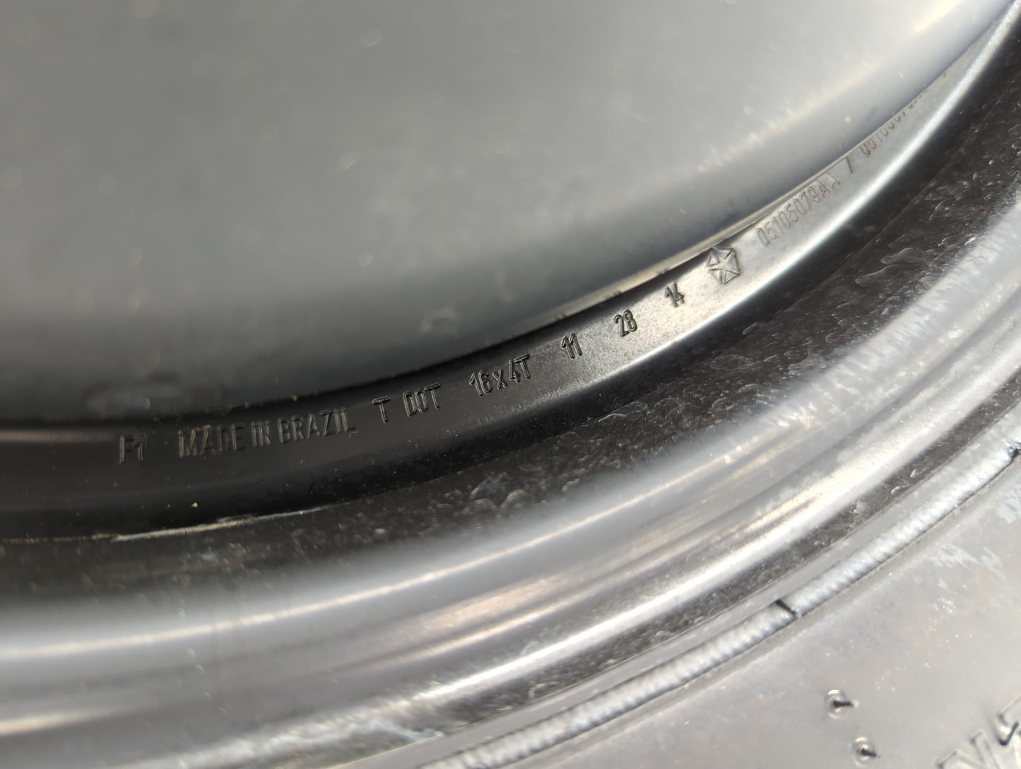 2007-2012 Dodge Caliber Spare Donut Tire Wheel Rim Oem - Oemusedautoparts1.com