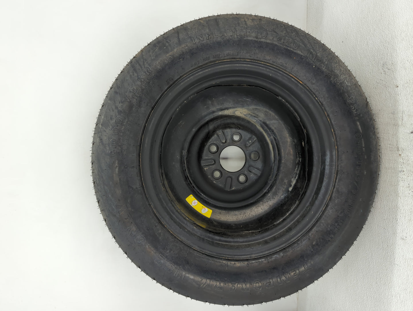 2007-2012 Dodge Caliber Spare Donut Tire Wheel Rim Oem - Oemusedautoparts1.com