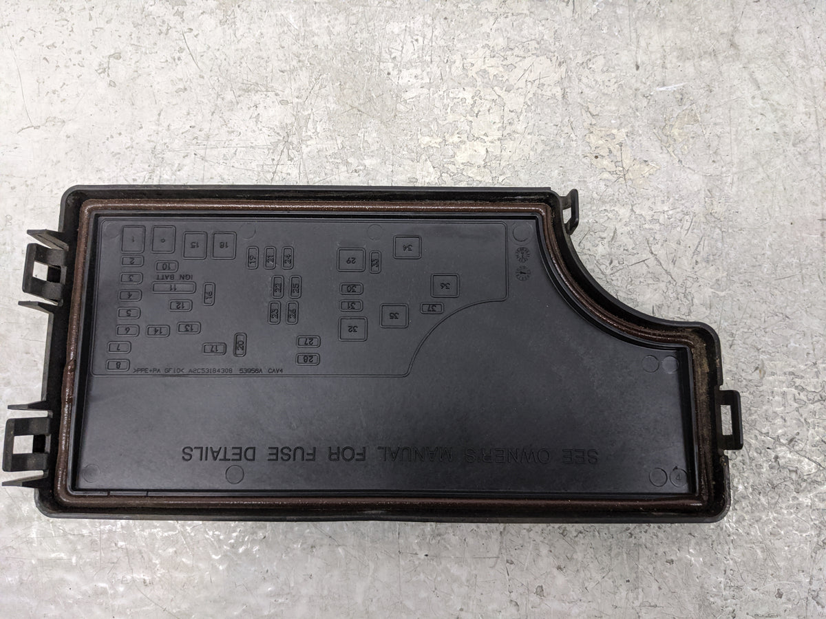 2012 Dodge Caliber Fusebox Fuse Box Relay Module Tipm 04692333ac - Oemusedautoparts1.com