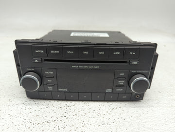 2011-2012 Dodge Caliber Radio AM FM Cd Player Receiver Replacement P/N:P05091163AA Fits Fits 2011 2012 OEM Used Auto Parts -