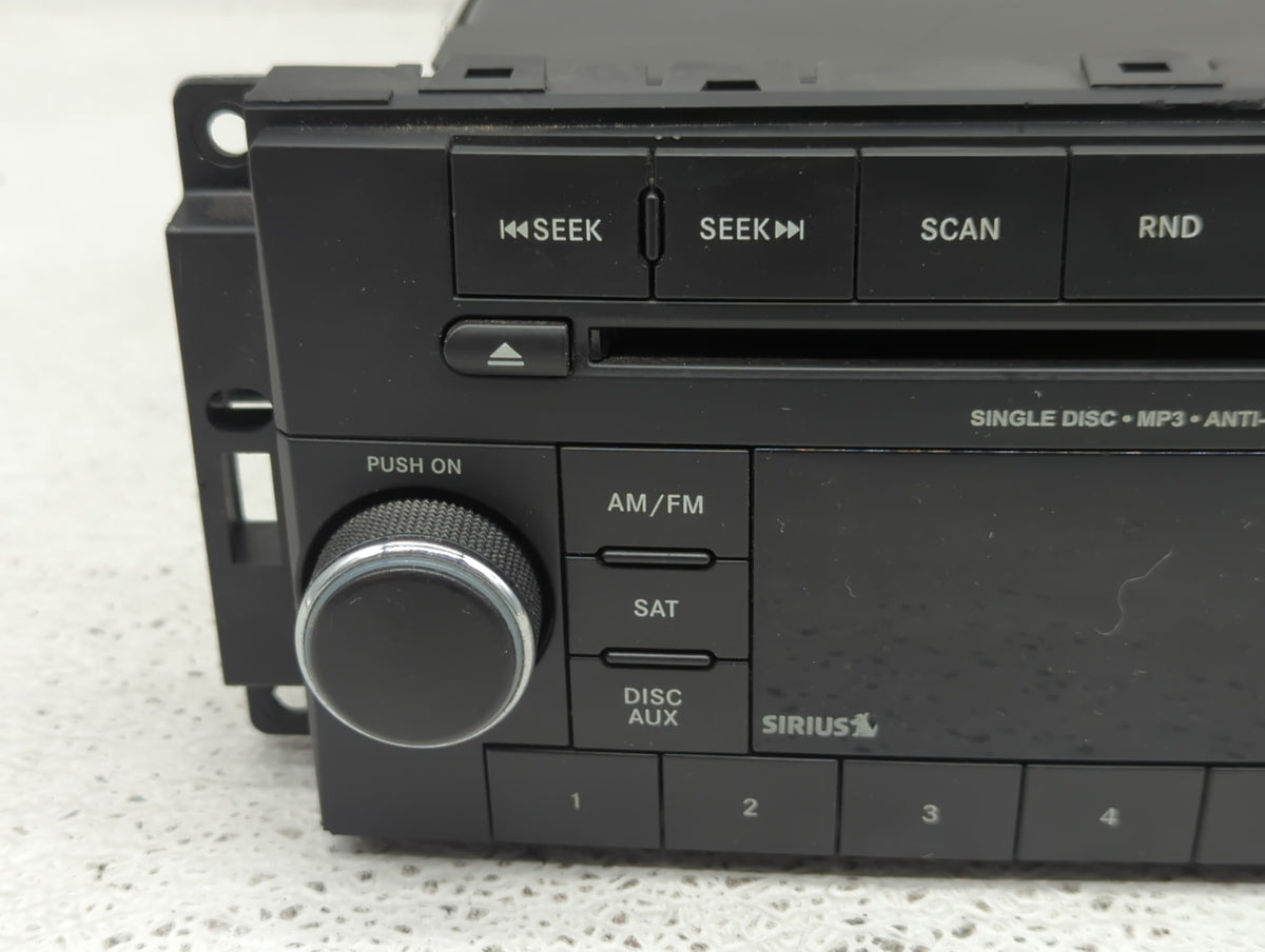 2011-2012 Dodge Caliber Radio AM FM Cd Player Receiver Replacement P/N:P05091163AA Fits 2011 2012 OEM Used Auto Parts - Oemu
