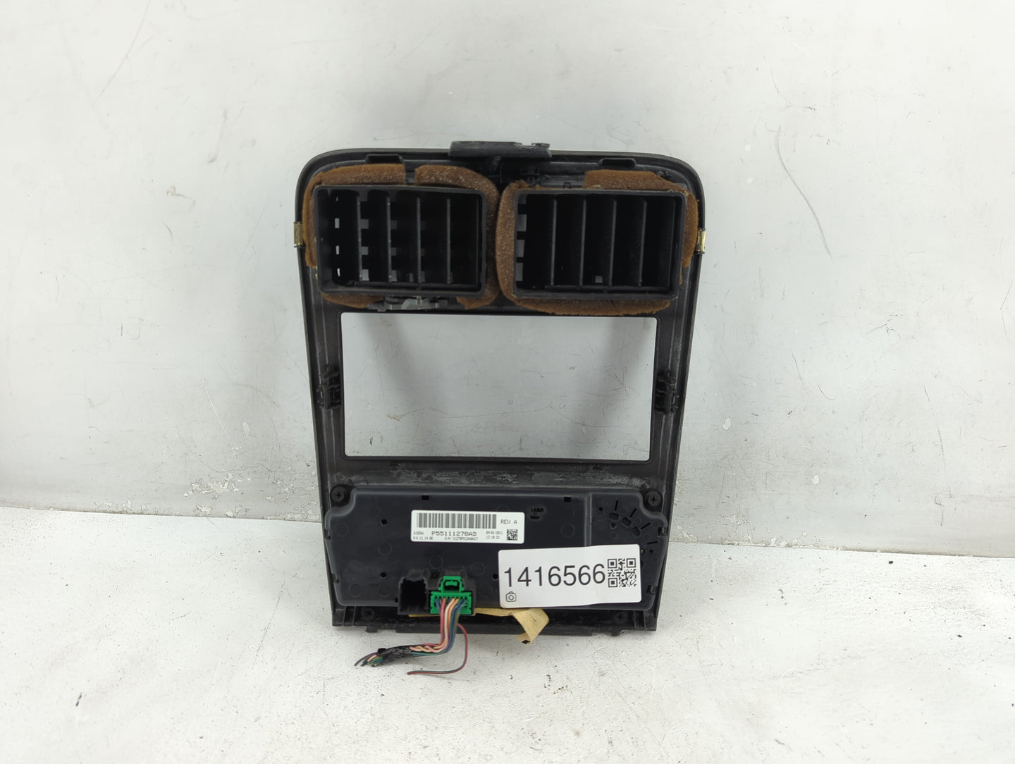 2011-2012 Dodge Caliber Climate Control Module Temperature AC/Heater Replacement P/N:P55111278AD Fits OEM Used Auto Parts - 