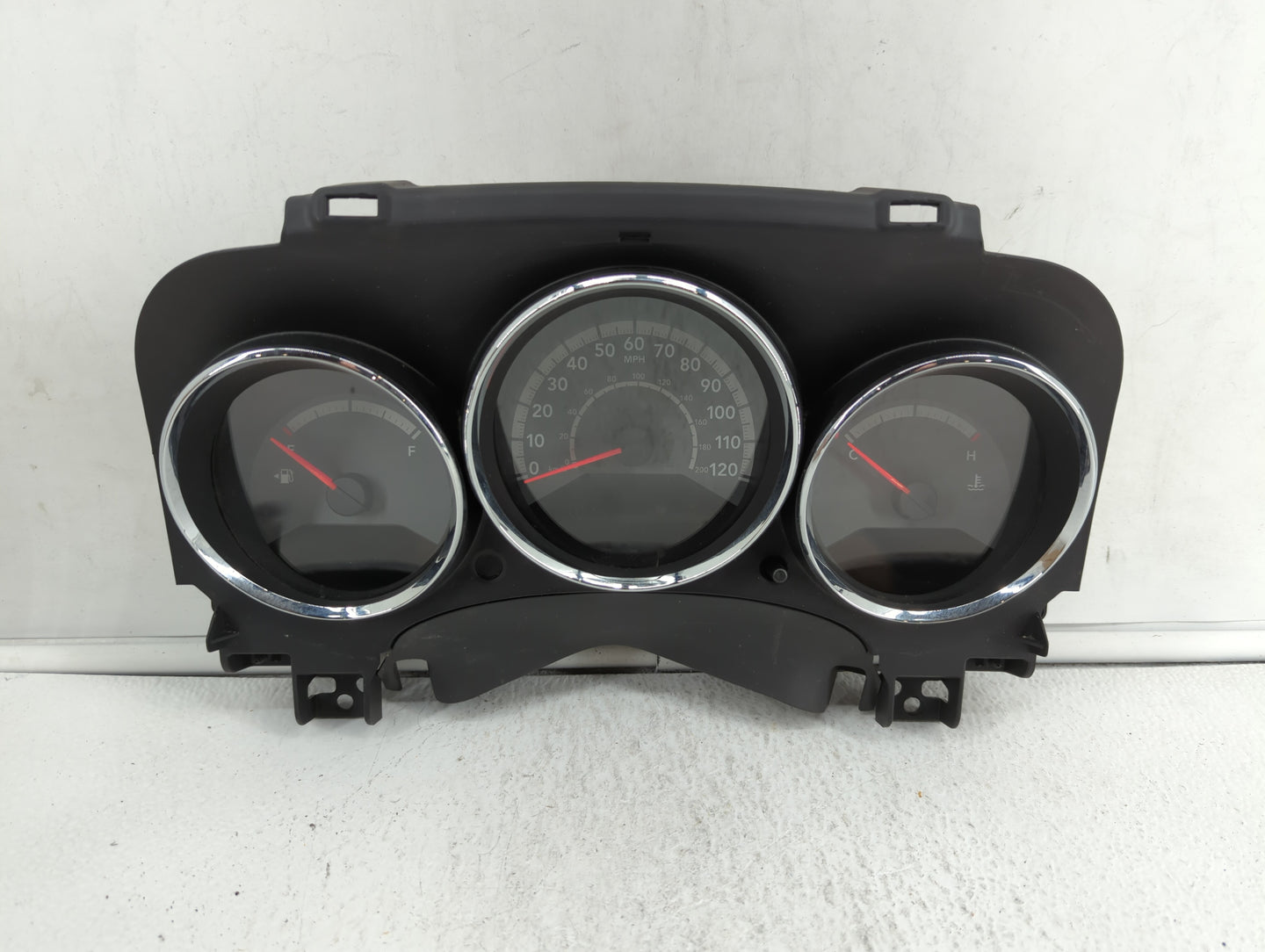 2011-2012 Dodge Caliber Instrument Cluster Speedometer Gauges P/N:P68087322AD Fits Fits 2011 2012 OEM Used Auto Parts - Oemu