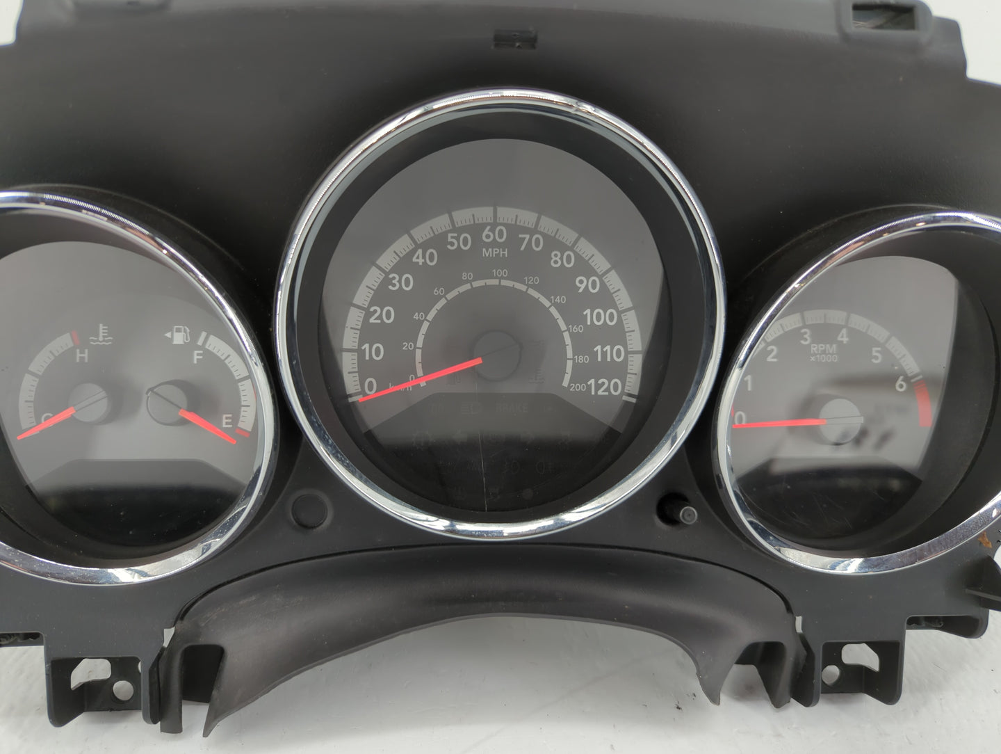 2011-2012 Dodge Caliber Instrument Cluster Speedometer Gauges P/N:68087323AD Fits Fits 2011 2012 OEM Used Auto Parts - Oemus