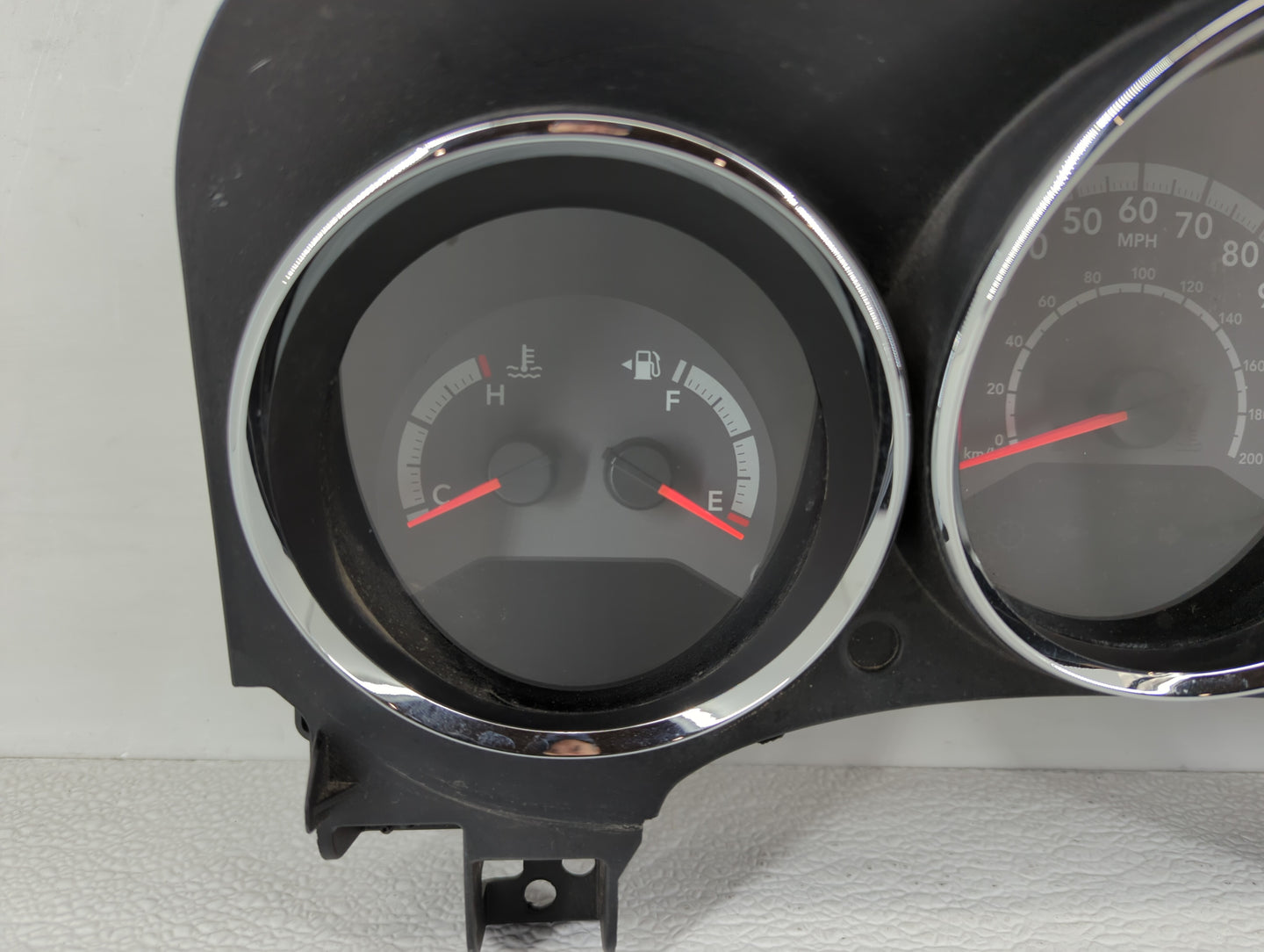 2011-2012 Dodge Caliber Instrument Cluster Speedometer Gauges P/N:68087323AD Fits Fits 2011 2012 OEM Used Auto Parts - Oemus