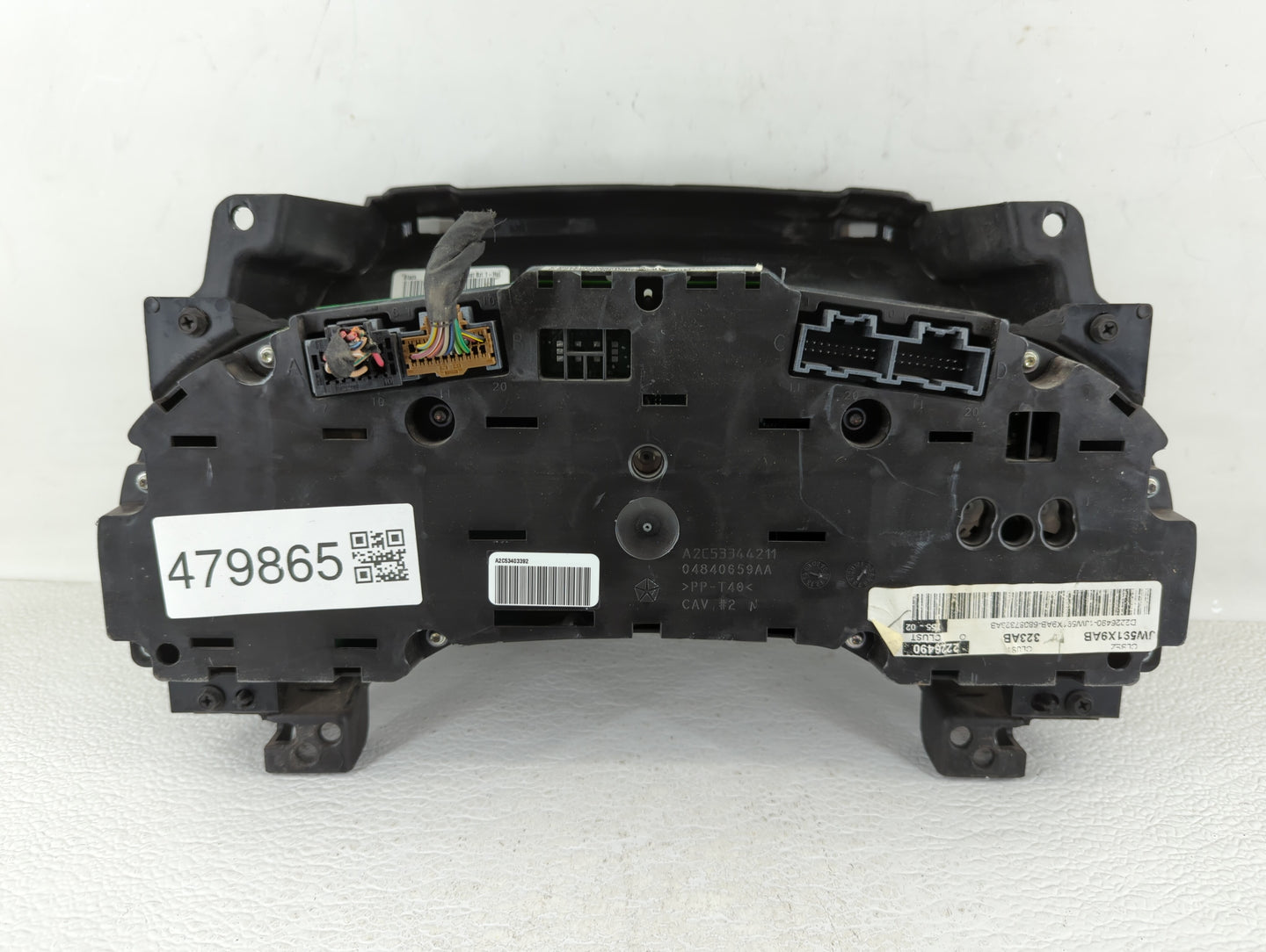2011-2012 Dodge Caliber Instrument Cluster Speedometer Gauges P/N:68087323AD Fits Fits 2011 2012 OEM Used Auto Parts - Oemus