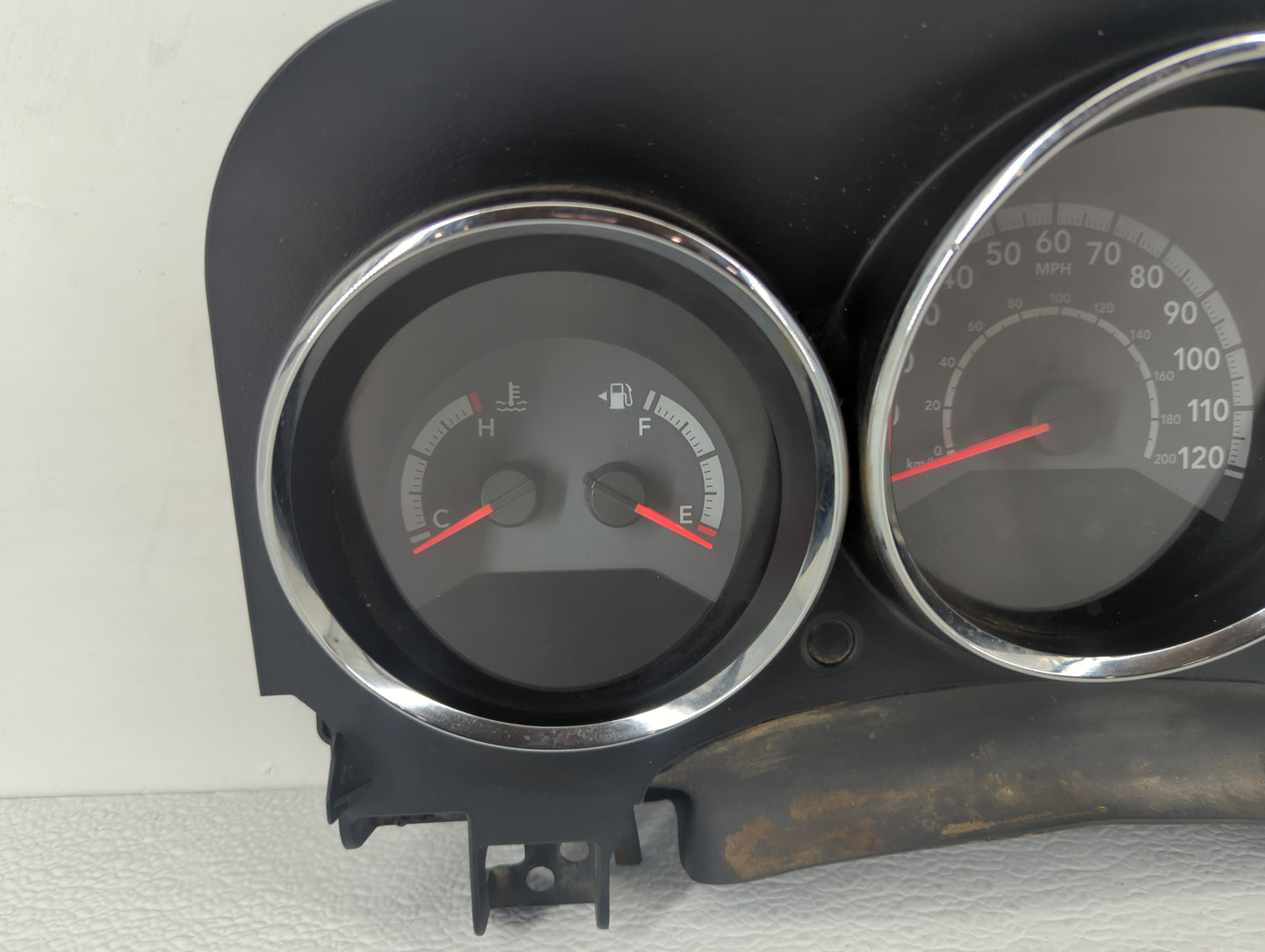 2011-2012 Dodge Caliber Instrument Cluster Speedometer Gauges P/N:68087323AD Fits Fits 2011 2012 OEM Used Auto Parts - Oemus