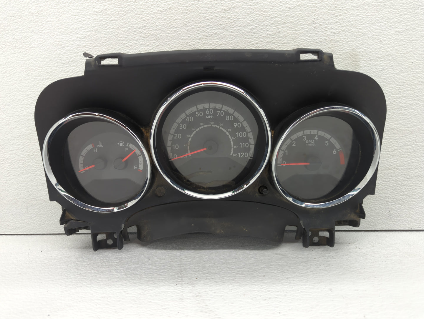 2011-2012 Dodge Caliber Instrument Cluster Speedometer Gauges P/N:68087323AD Fits Fits 2011 2012 OEM Used Auto Parts - Oemus