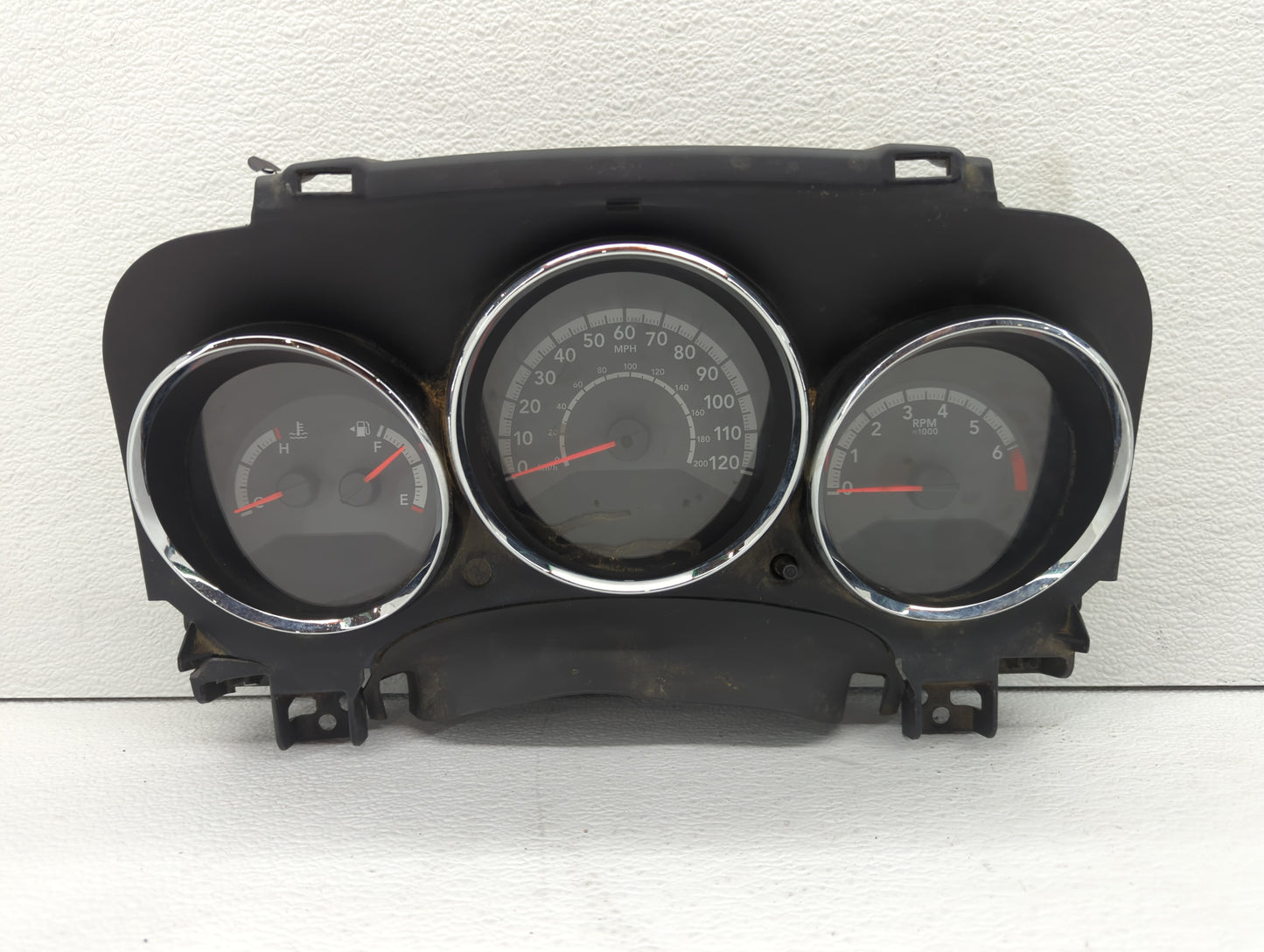 2011-2012 Dodge Caliber Instrument Cluster Speedometer Gauges P/N:68087323AD Fits Fits 2011 2012 OEM Used Auto Parts - Oemus